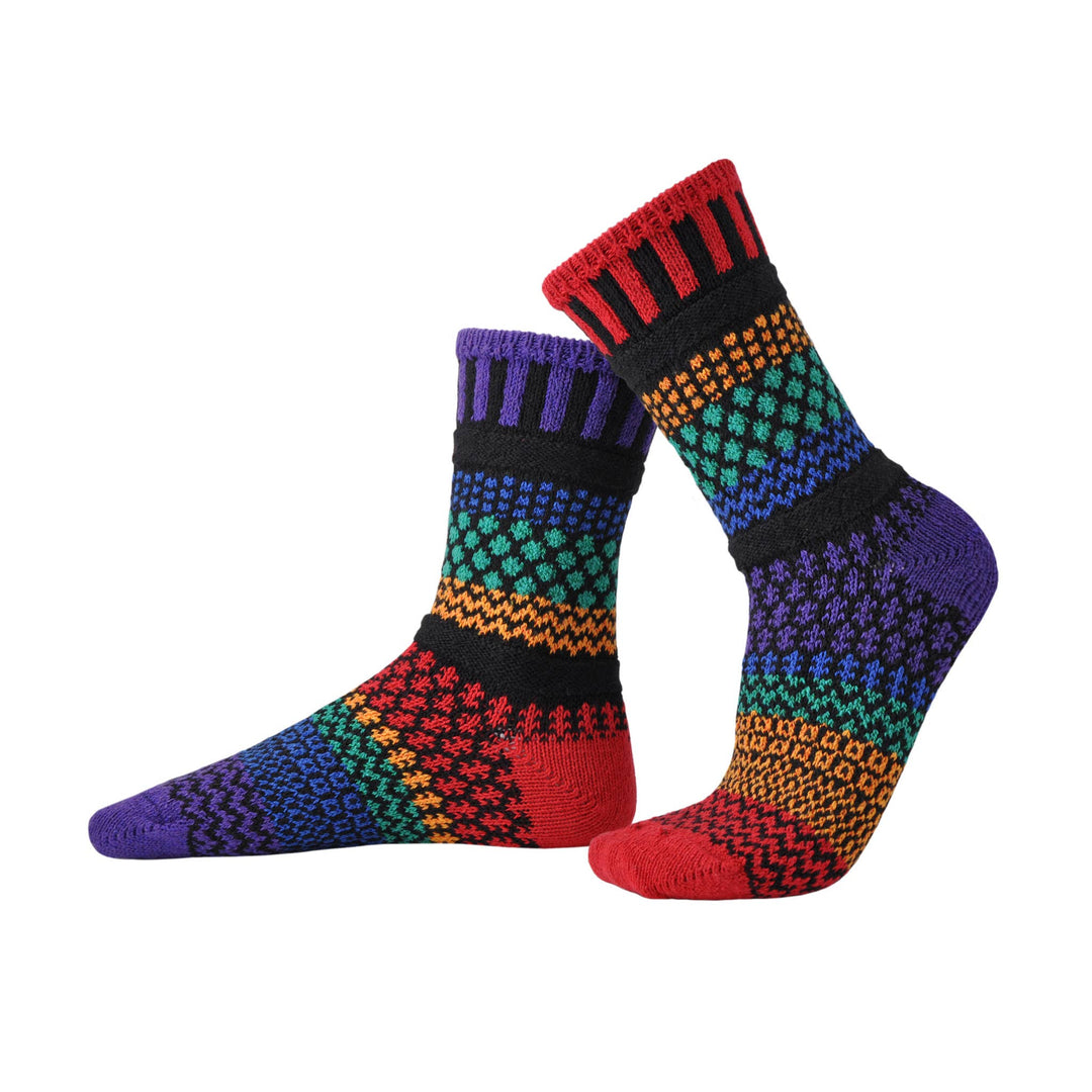 Gemstone Crew Socks - Pine & Moss