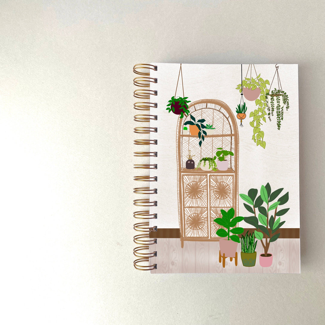 Sound & Circle Undated Weekly Planner | Boho Room - Pine & Moss