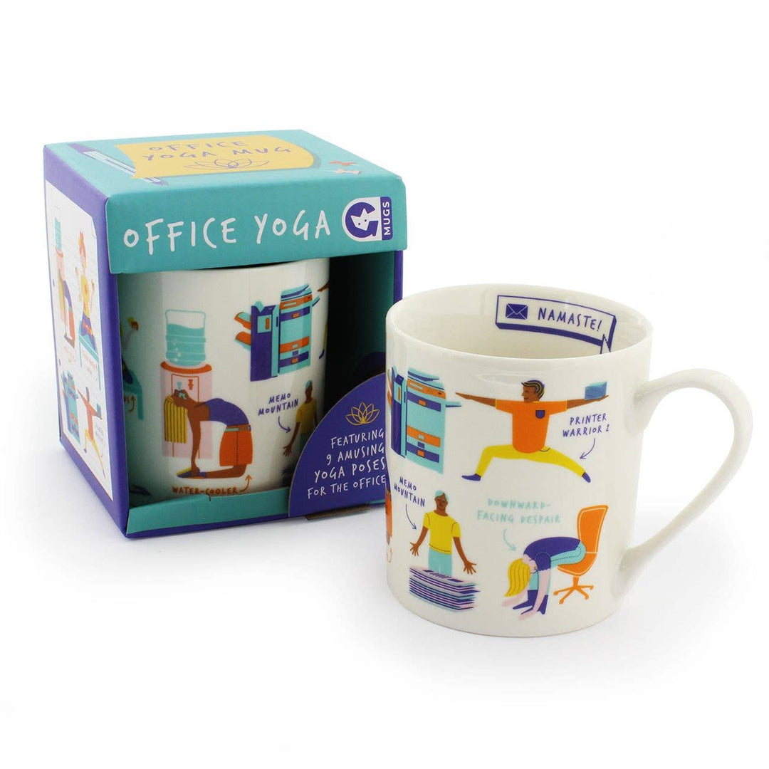 Office Yoga Mug - Pine & Moss
