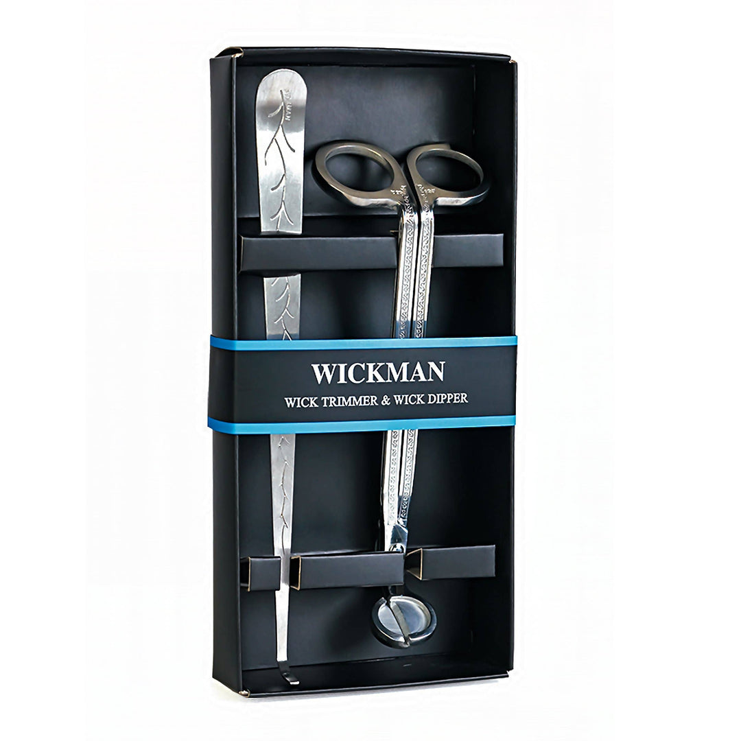 CYBER MONDAY DEAL- 2 Piece Candle Wick Trimmer and Wick Dipper Gift Set - Pine & Moss