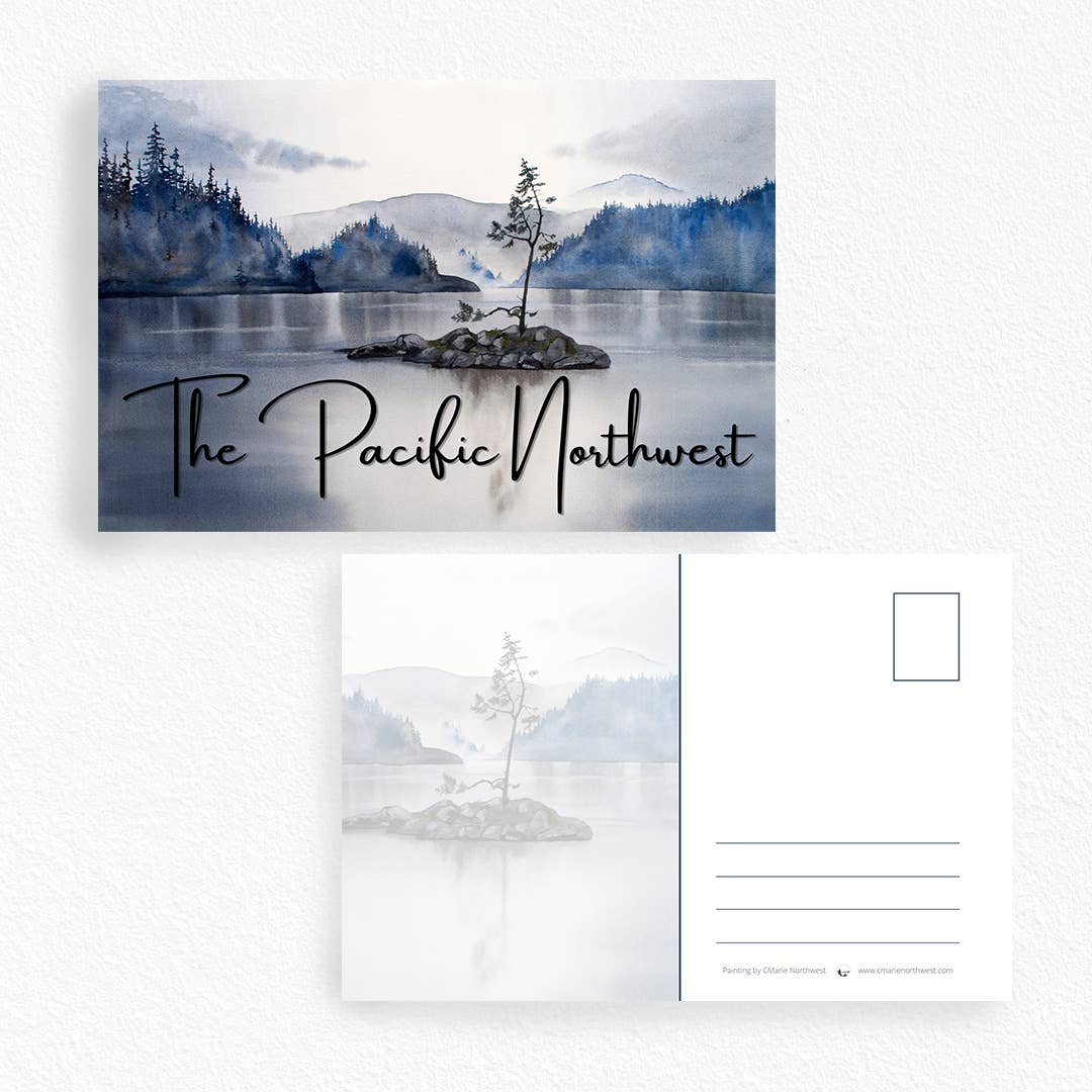 The Pacific Northwest Postcard - Pine & Moss