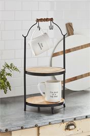 Tiered Stand, Mug Server - Pine & Moss