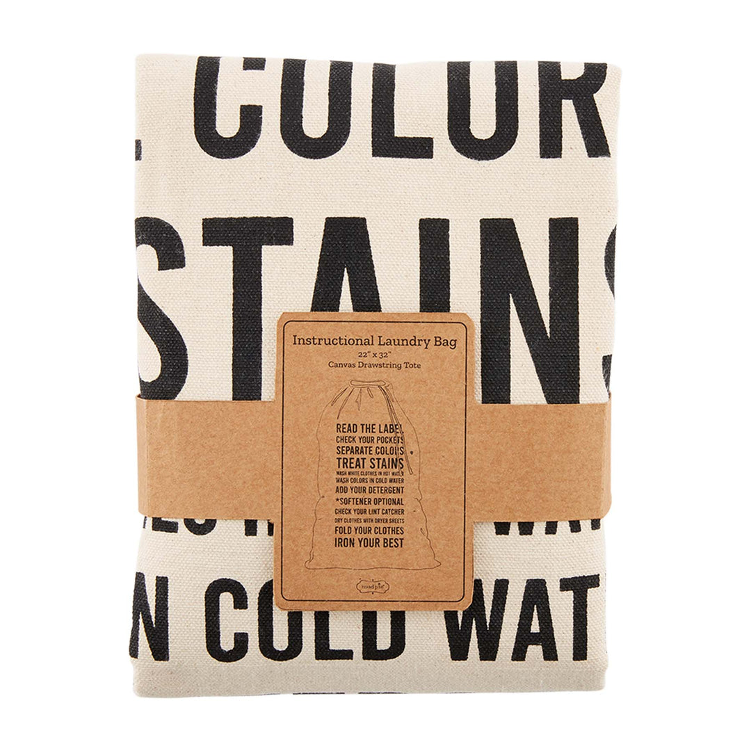 Instructions Laundry Tote - Pine & Moss