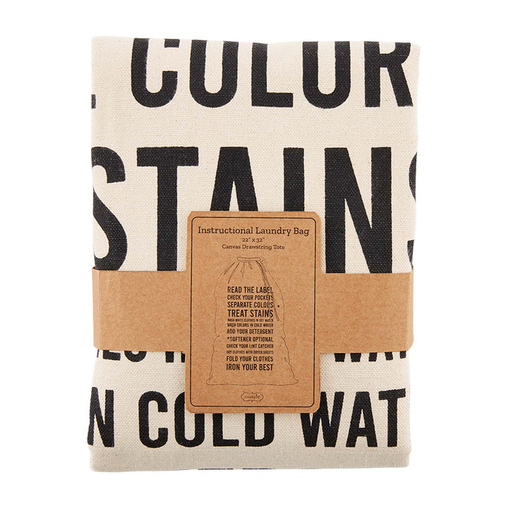 Instructions Laundry Tote - Pine & Moss