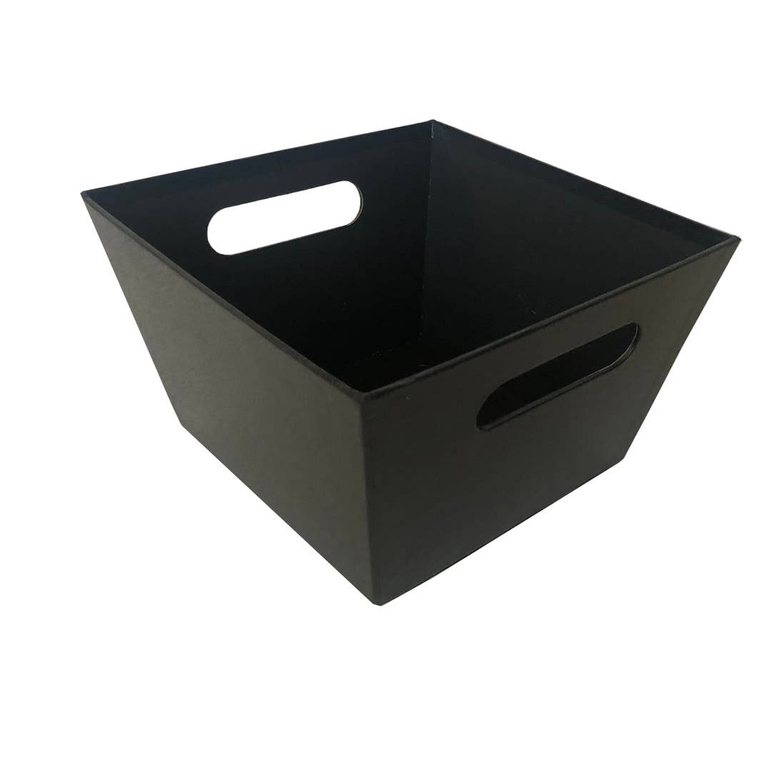 Black Square Market Tray-8” - Pine & Moss