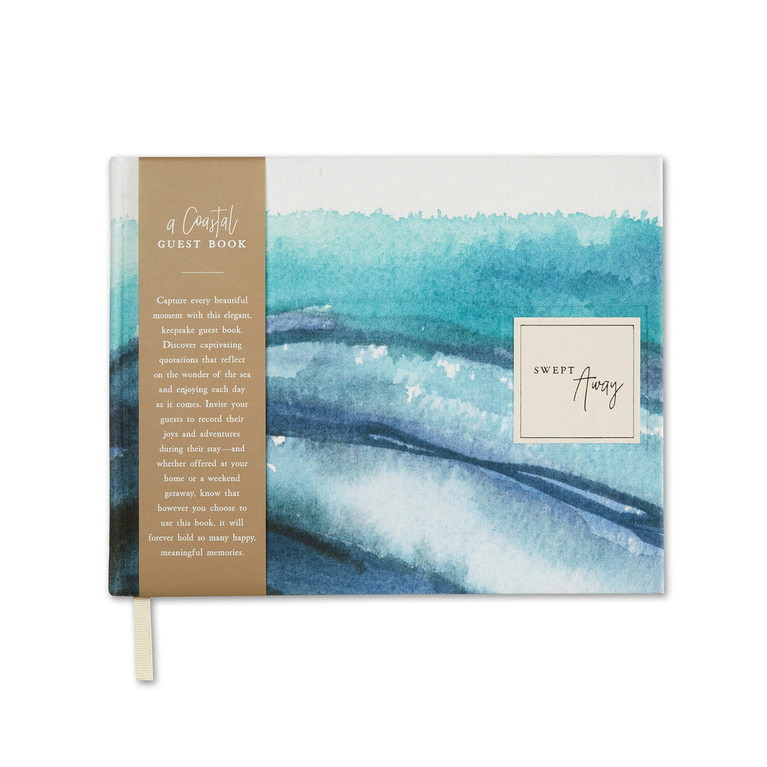 Swept Away, Guest Book - Pine & Moss