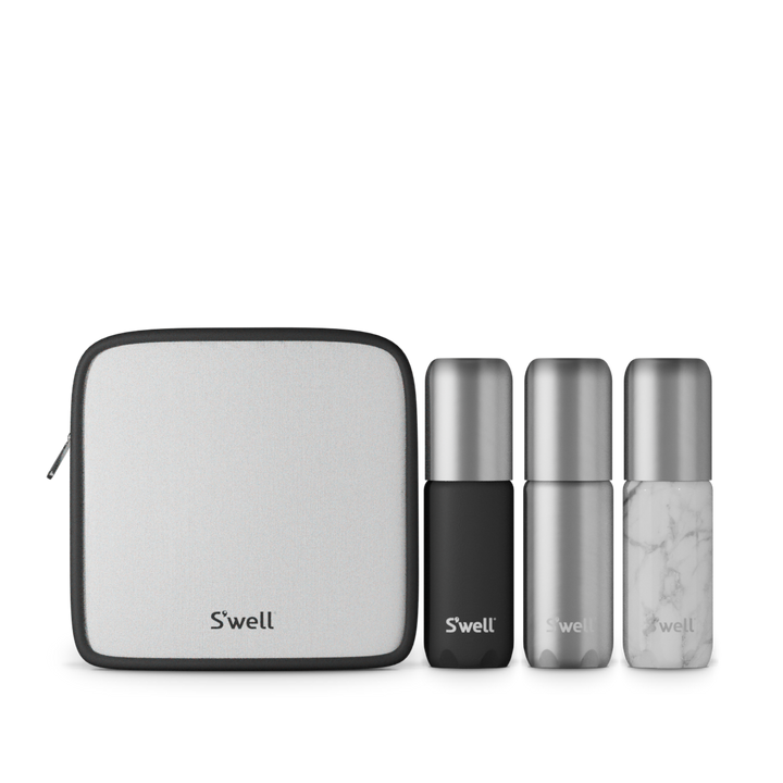 Onyx Travel Bottle Set - Pine & Moss