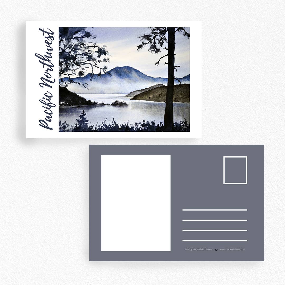 Pacific Northwest Postcard - Pine & Moss