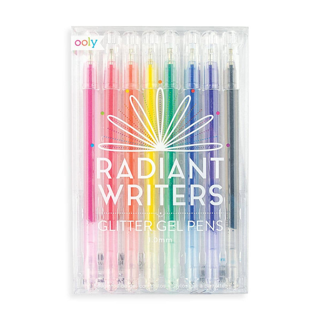 Radiant Writers Glitter Gel Pens - Pine & Moss