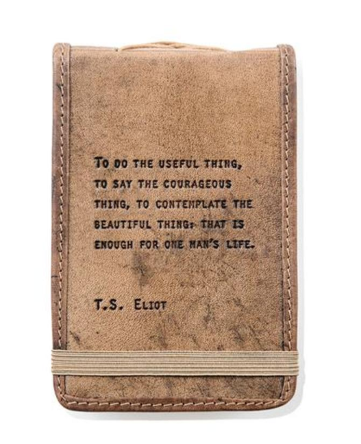 Leather Journal, mini, 4x6" - Pine & Moss