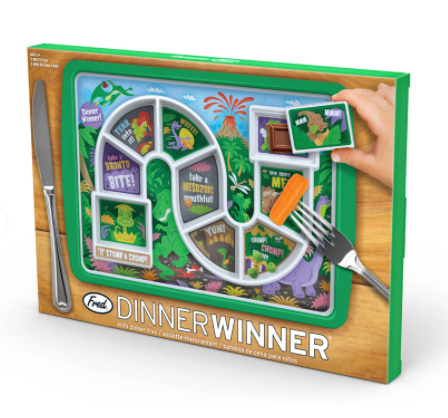 Dinner Winner, Dino Time - Pine & Moss