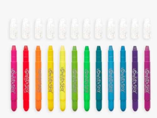 Smooth Stix Watercolor Gel Crayons, set of 24 - Pine & Moss
