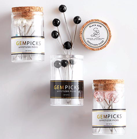 Gem Picks, 3 Colors - Pine & Moss