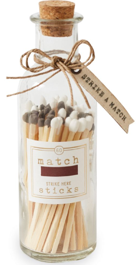 Large Matchsticks in jar - Pine & Moss