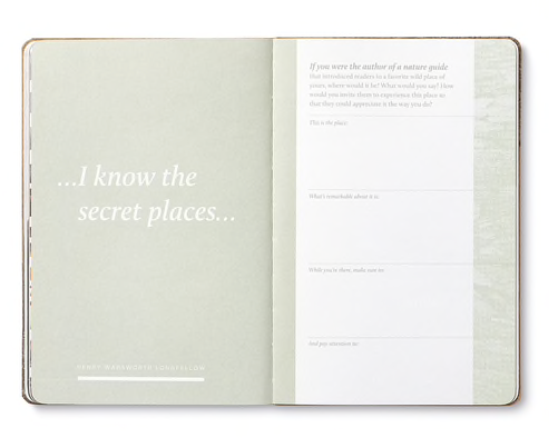 Outside In, Journal for Outdoors - Pine & Moss