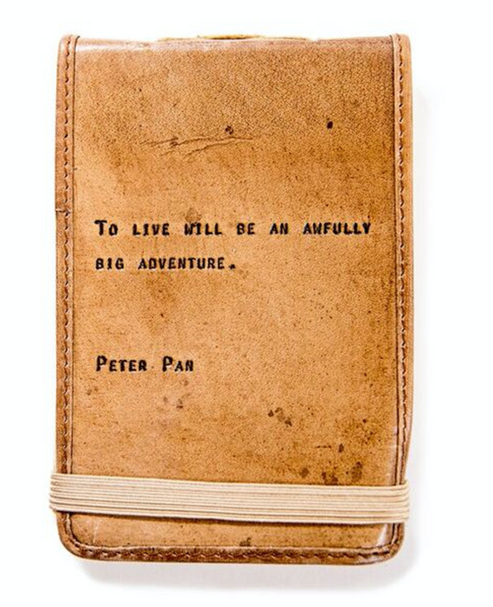 Leather Journal, mini, 4x6" - Pine & Moss