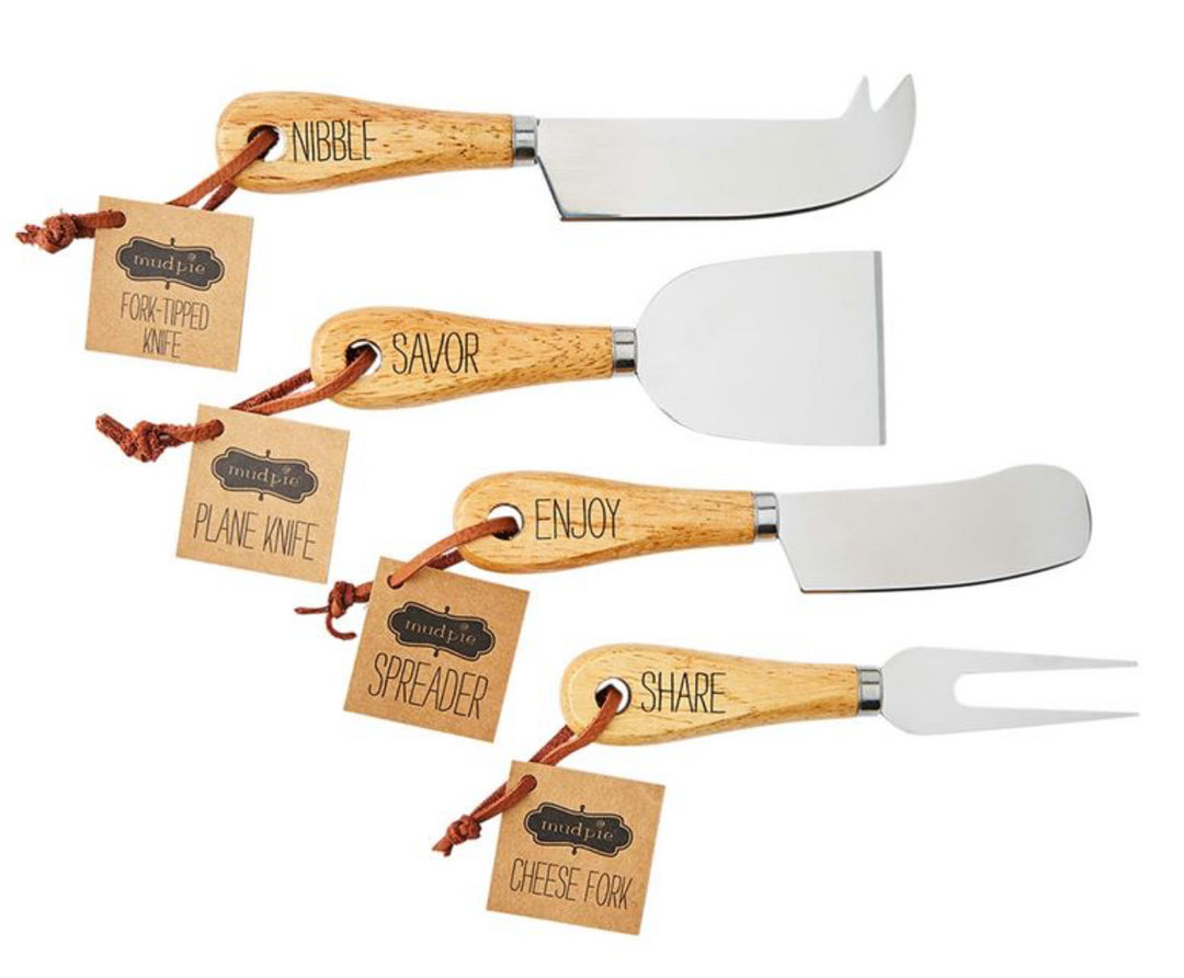 Cheese Utensils, 4 choices - Pine & Moss