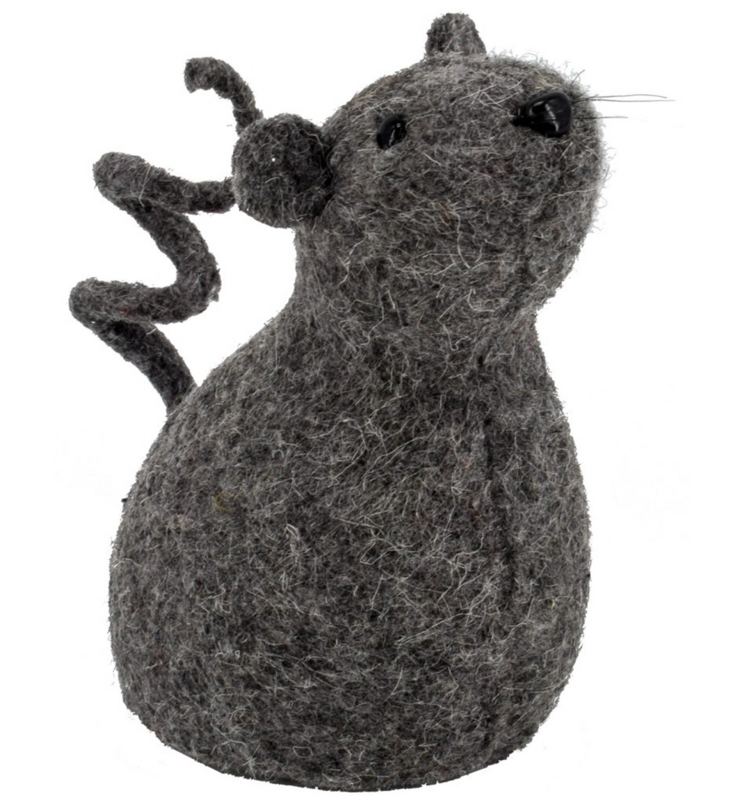 Wool Mouse - Pine & Moss