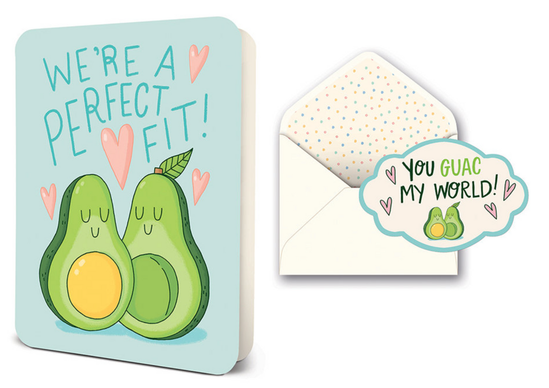 We're A Perfect Fit - Greeting Card - Pine & Moss