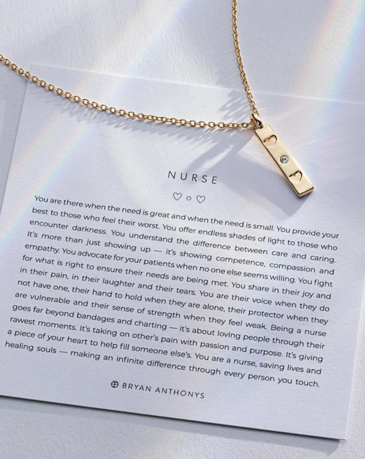 Bryan Anthony- Nurse Necklace - Pine & Moss