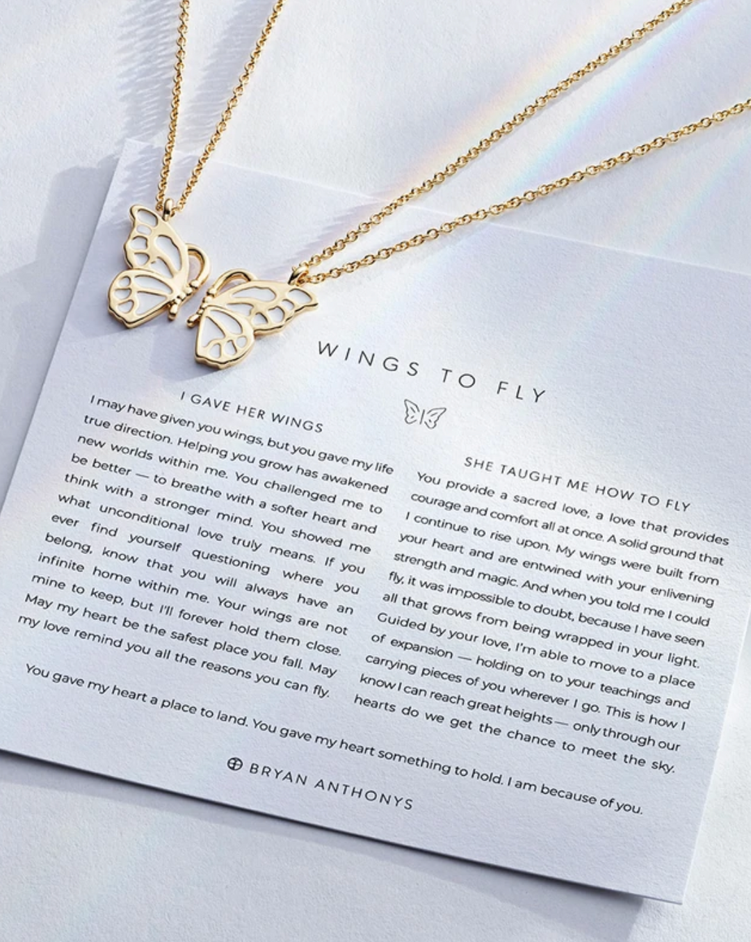 Bryan Anthony- Wings To Fly Necklace Set - Pine & Moss