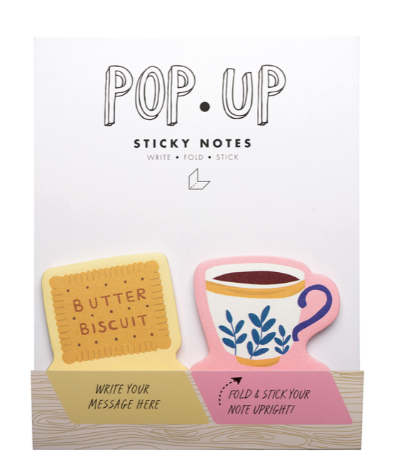 Sticky Shape Notepad - Tea Cup