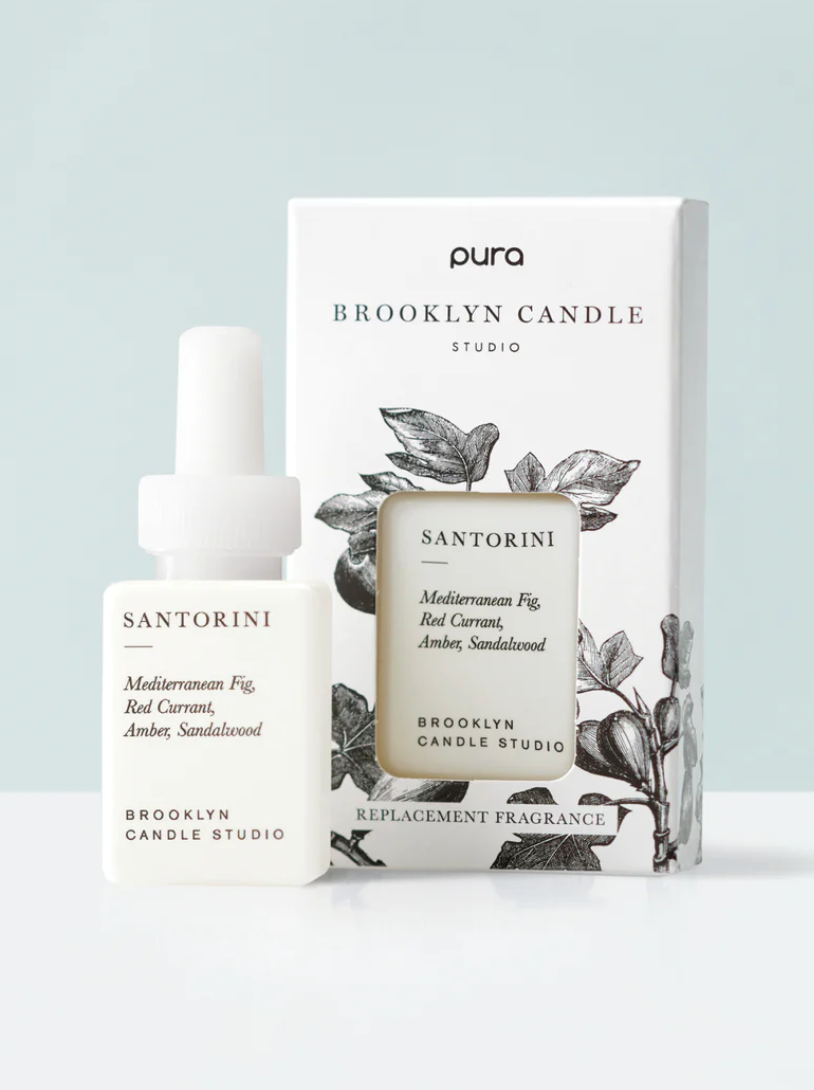 Pura Refill- Santorini by Brooklyn Candle Studio - Pine & Moss