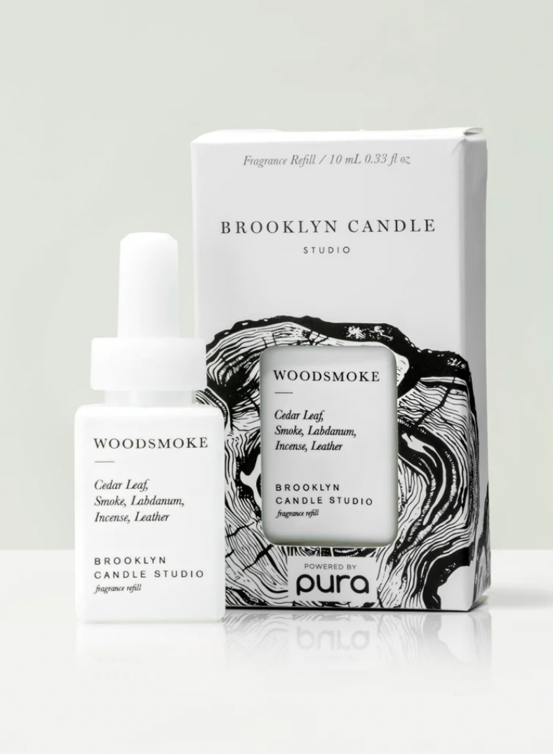 Pura Refill- Woodsmoke by Brooklyn Candle Studio - Pine & Moss