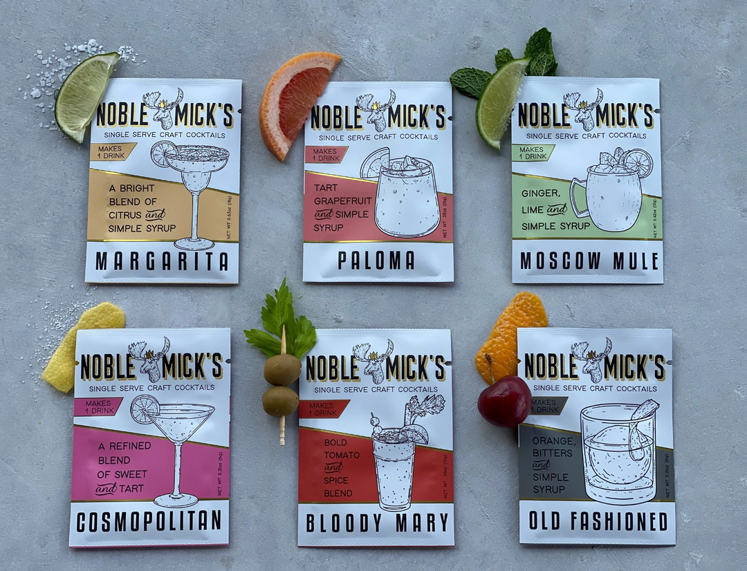 Noble Mick's Single Serve Craft Cocktails - Pine & Moss