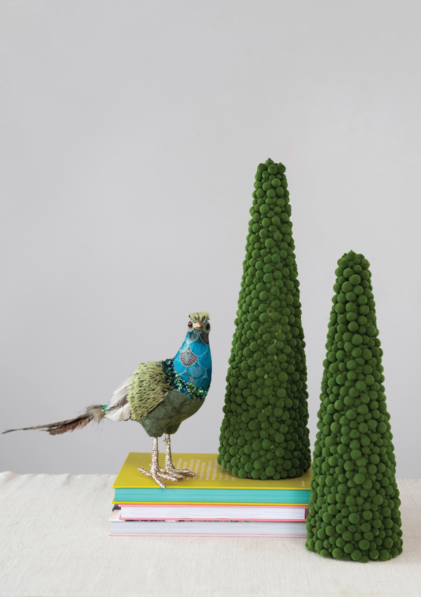 Flocked Foamball Trees