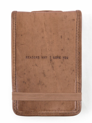 Leather Journal, mini, 4x6" - Pine & Moss