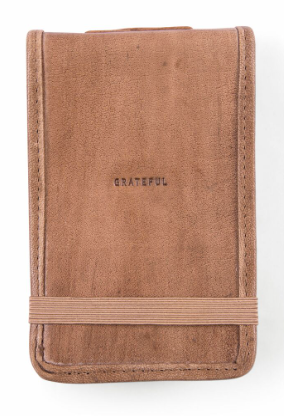 Leather Journal, mini, 4x6" - Pine & Moss