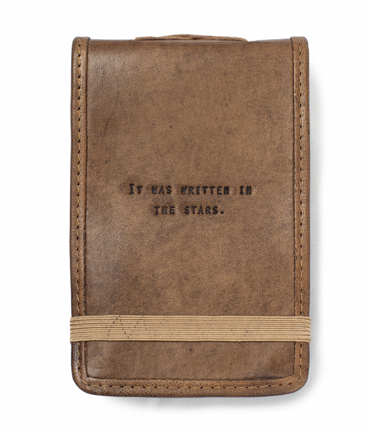 Leather Journal, mini, 4x6" - Pine & Moss