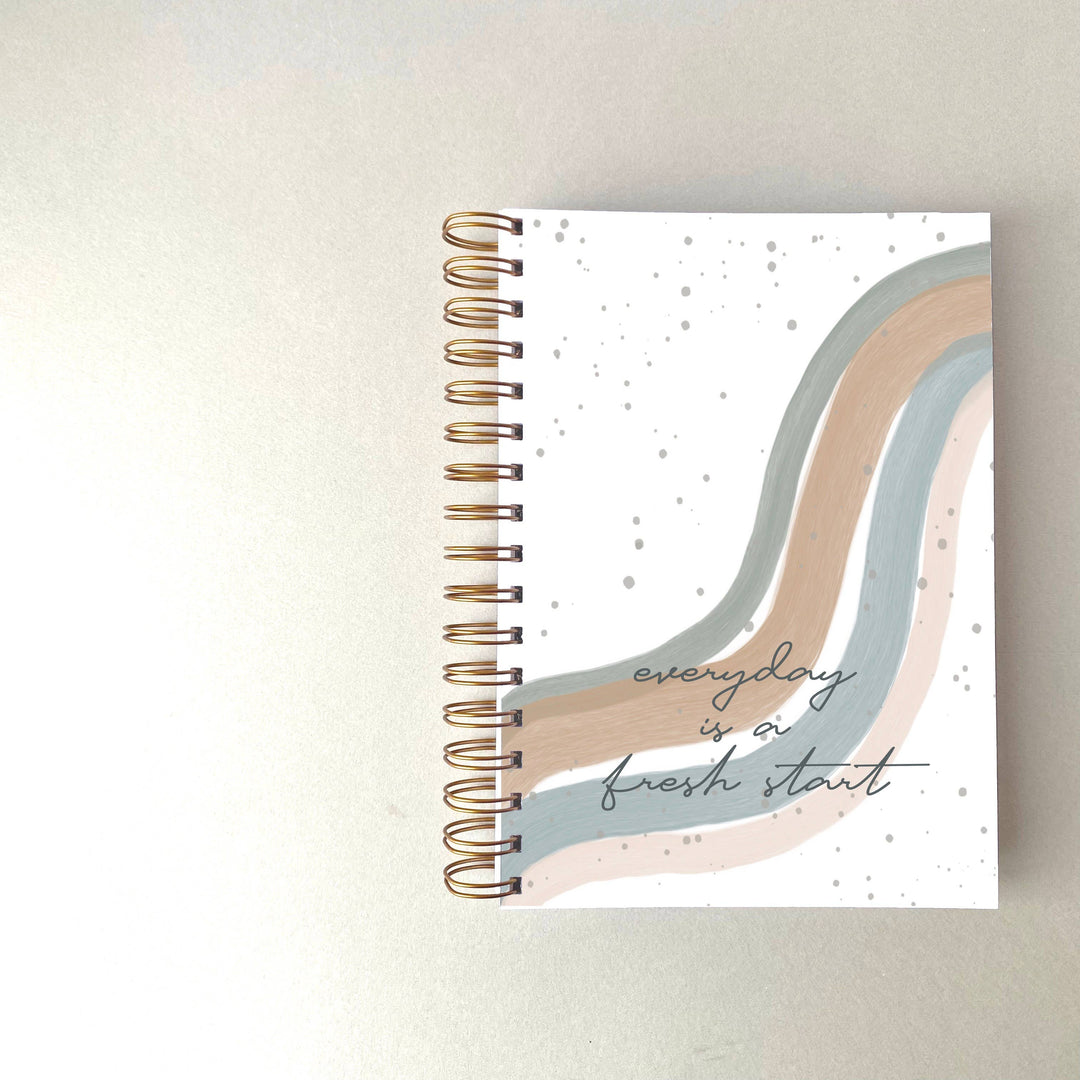 Sound & Circle 90-Day Undated Planner - Rainbow - Pine & Moss