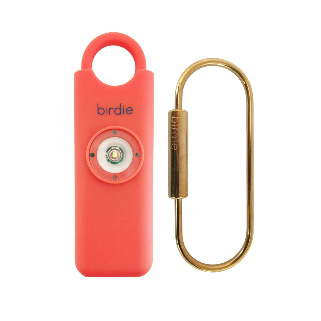 She's Birdie Personal Safety Alarm- Coral - Pine & Moss