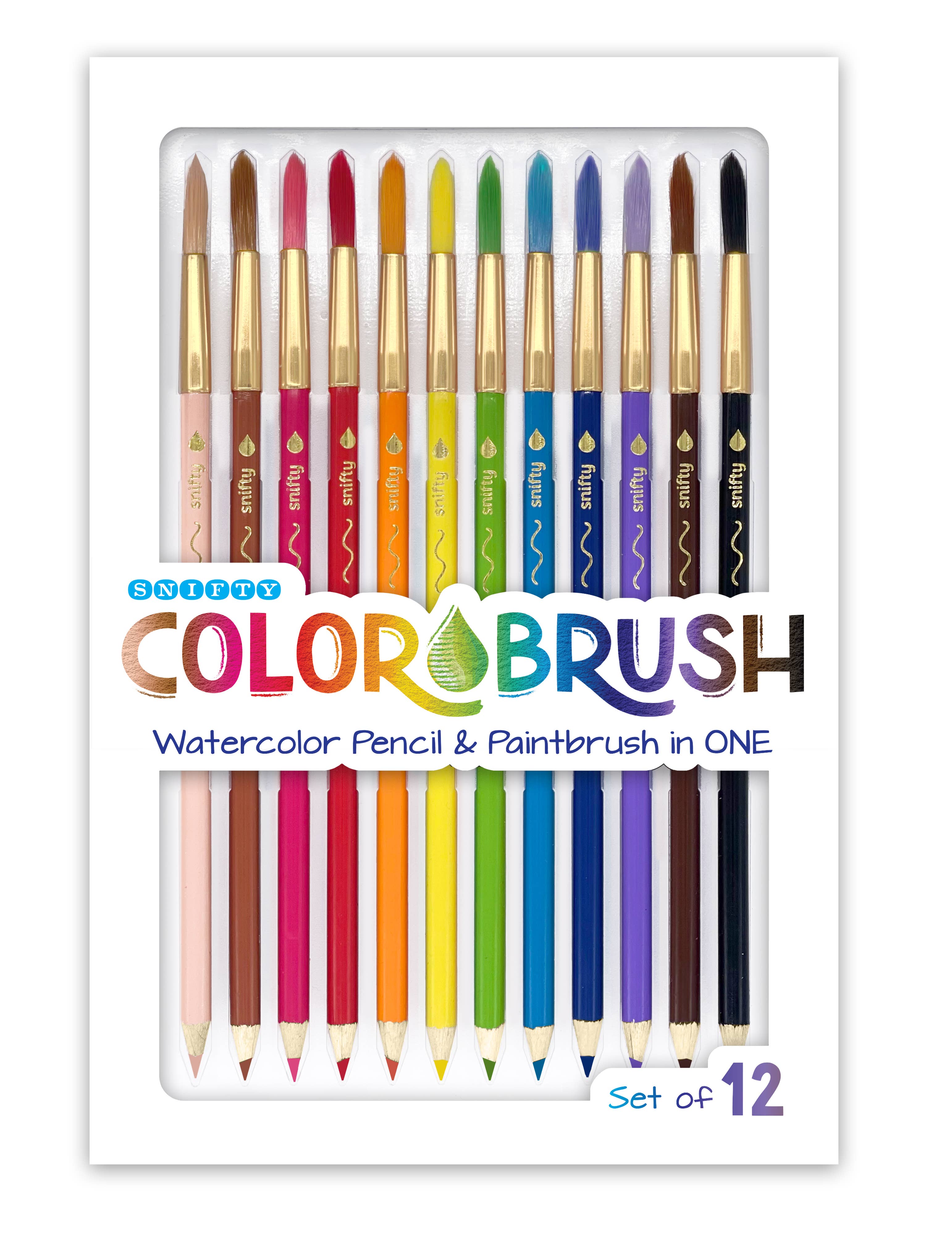 Chroma Blends Watercolor Brush Markers - Kids Toys