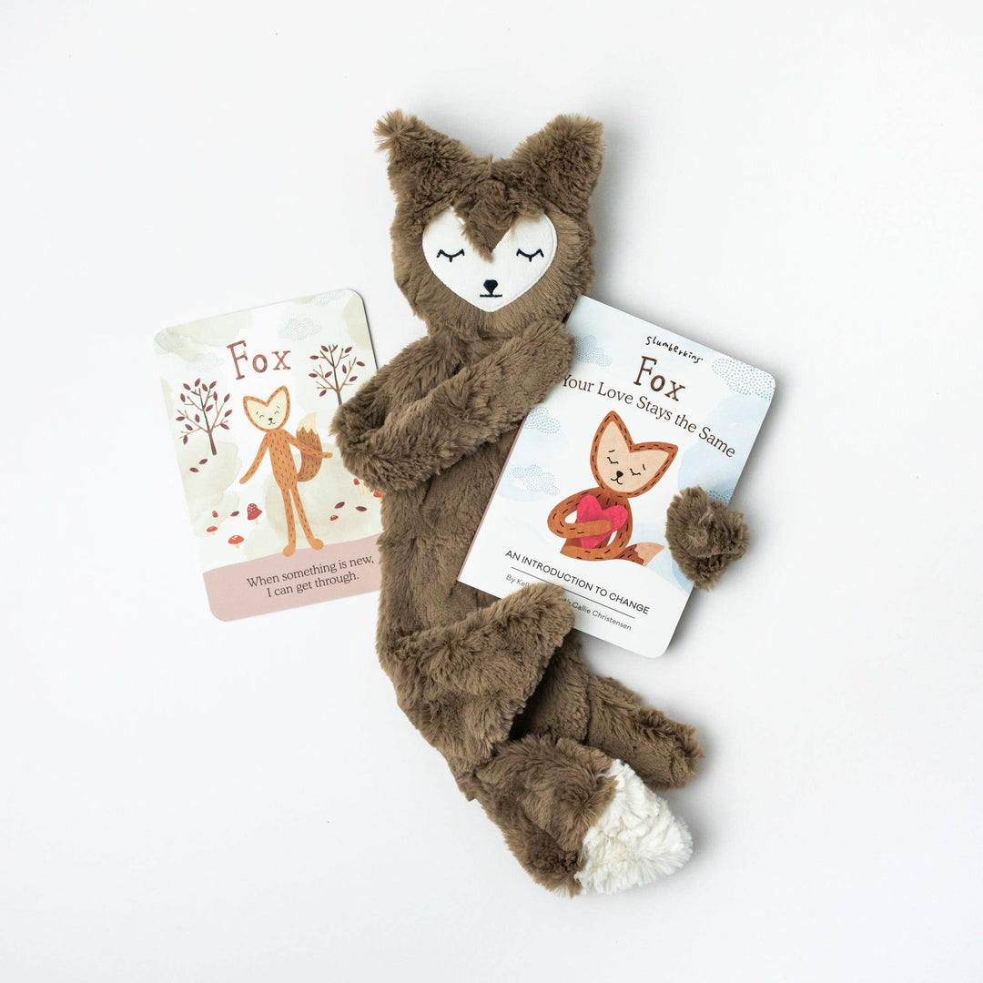 Maple Fox Snuggler - Family Change - Pine & Moss