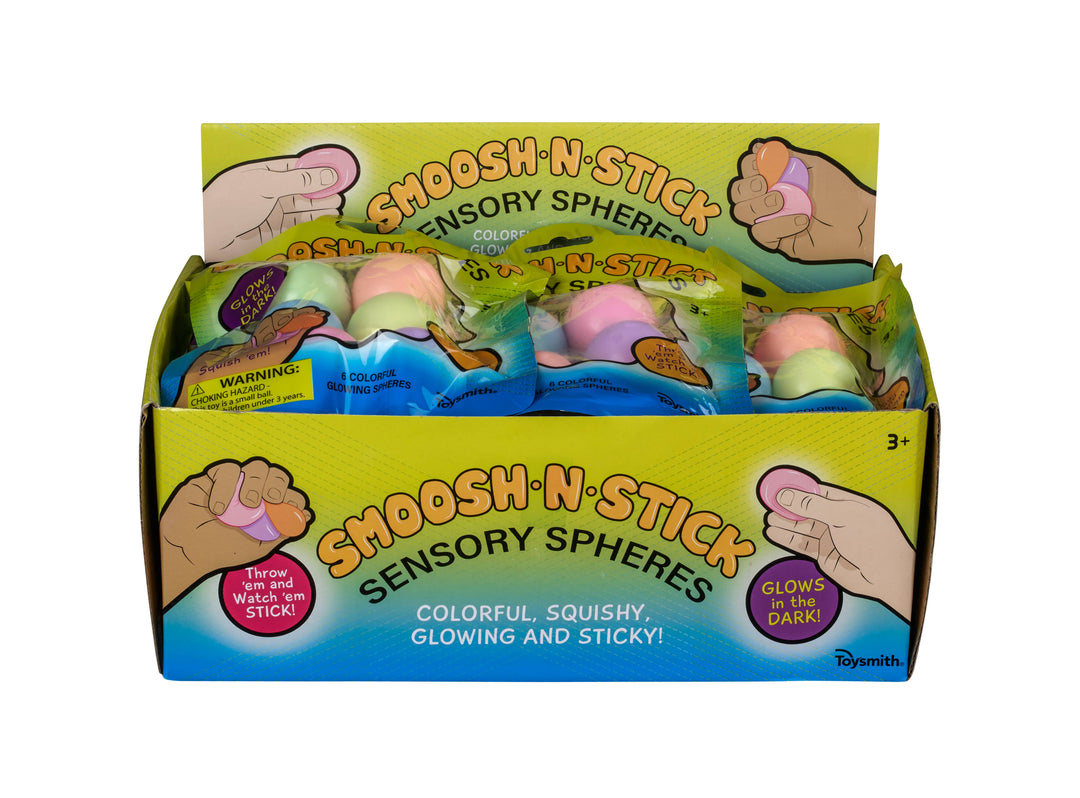 Smoosh N' Stick, Sensory Spheres, Assorted Colors