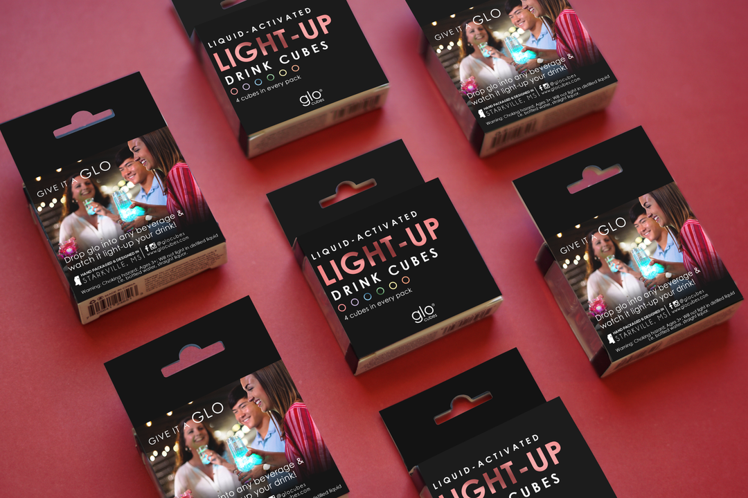 Glo® Liquid-activated cubes (4-pack)