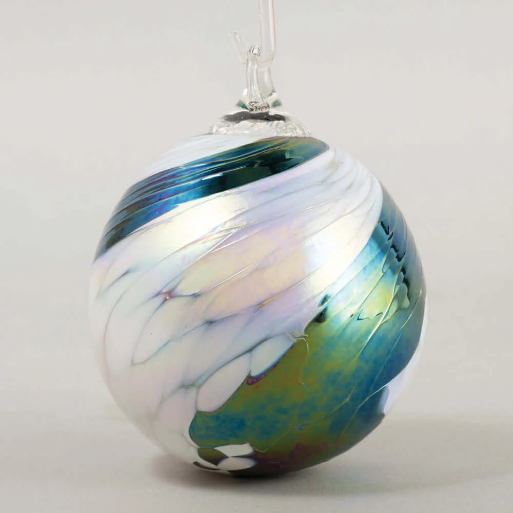 Glass Eye Studio- Black Ice Ornament