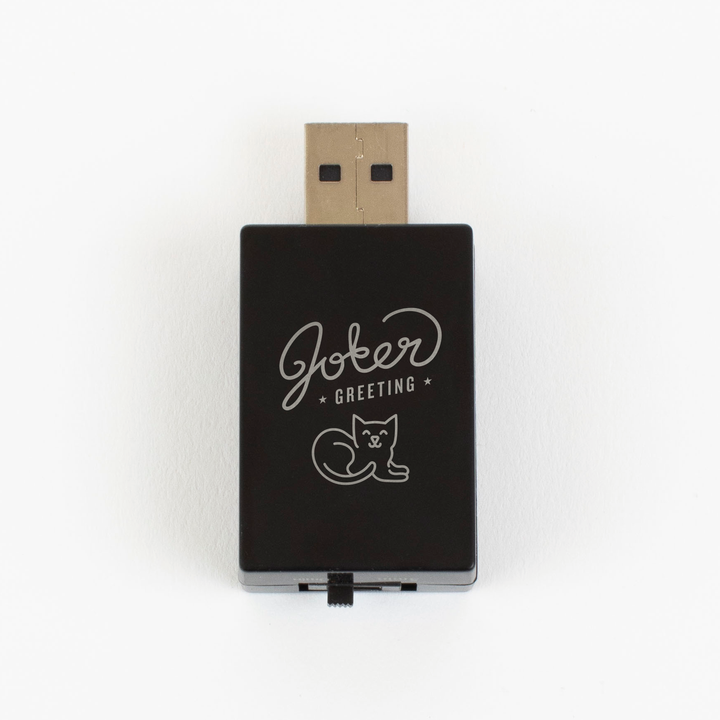 Joker Greetings- USB Cat Meow Prank - Pine &amp; Moss