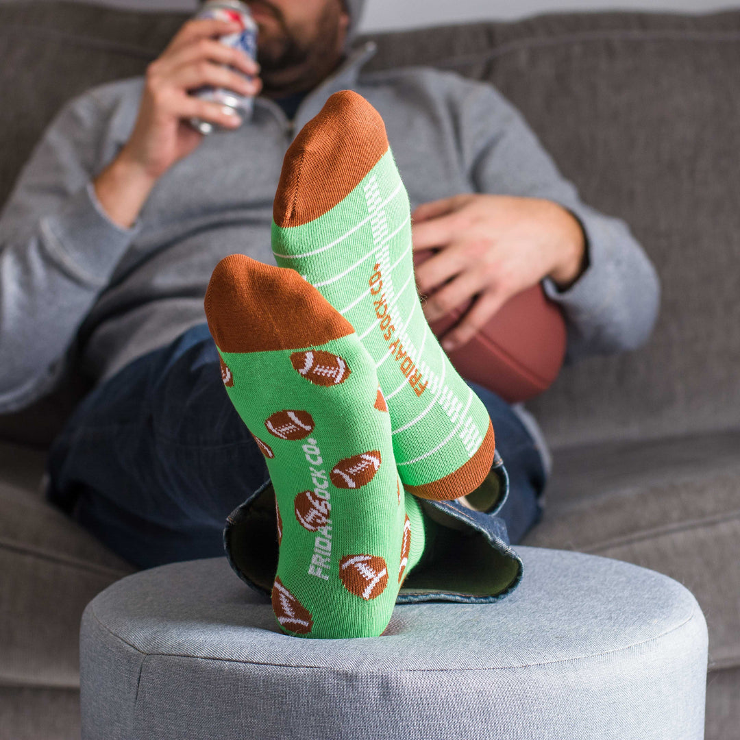 Men’s Socks | Football | Game Day | Purposely Mismatched: Men's 7 - 12