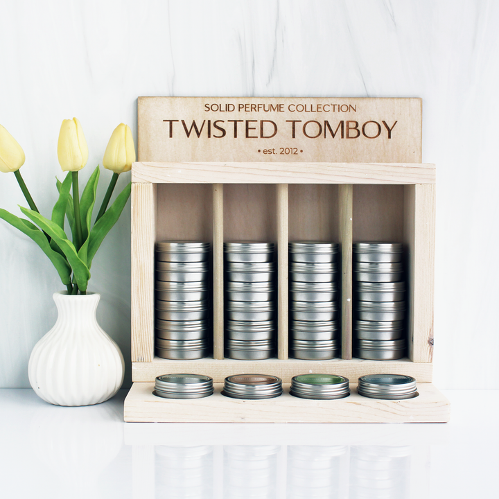 Twisted Tomboy- Solid Perfume (4 Scents) - Pine & Moss