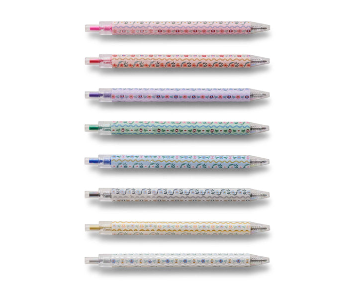 Delphine Gel Pen Set of 8