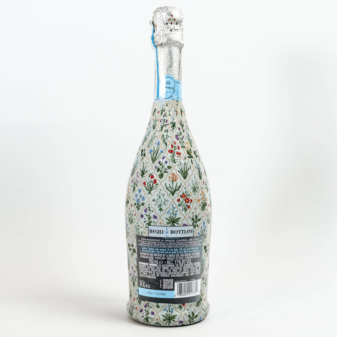 Beau Bottles Botanical Garden Trellis- Prosecco Collection