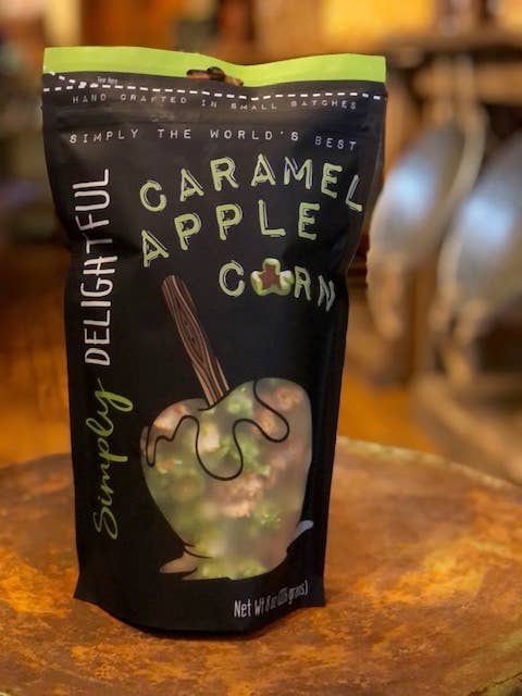 Simply Delightful Popcorn: Caramel Apple Corn 8 oz