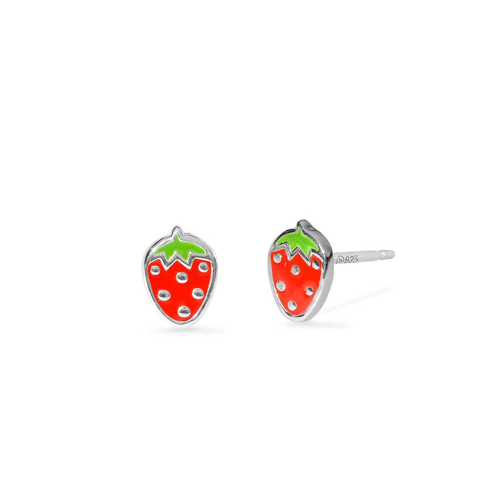 Strawberry Studs (EA 2326RD) - Pine & Moss