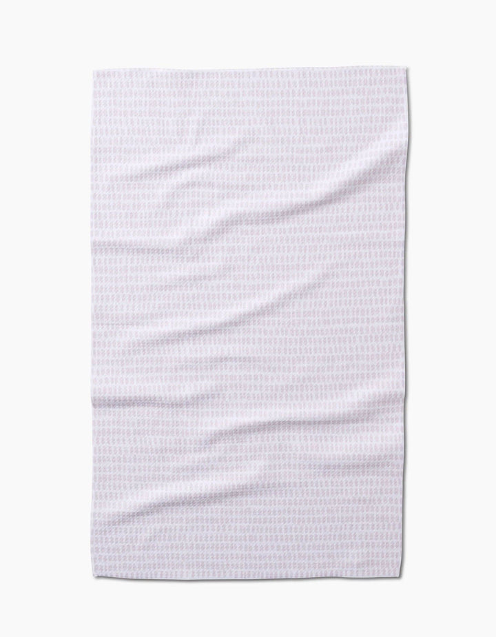 Geometry Dot Dot Dot Blushed Bergamot Tea Towel