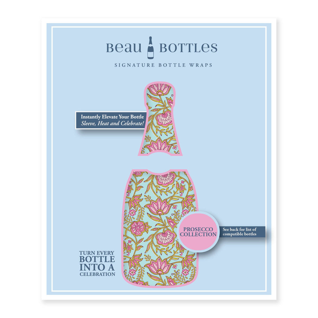 Beau Bottles Pastel Spring Bloom- Prosecco Collection