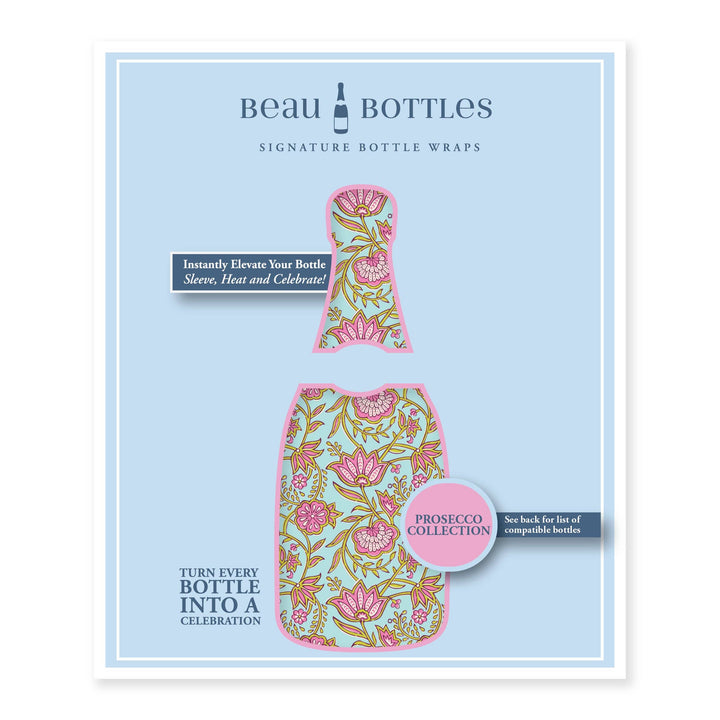 Beau Bottles Pastel Spring Bloom- Prosecco Collection